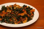 Roasted Squash and Kale Salad with Miso and Curry